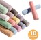 Sidewalk Chalk, 144 Pack 18 Colors Sidewalk Chalk Set For Kids Jumbo Chalk Bulk, Great for Kids Family, Paint on Sidewalk School Chalkboard Blackboard Street Playground